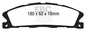 EBC Brakes - S15 Kit Extra Duty And USR Rotors - S15KF1043