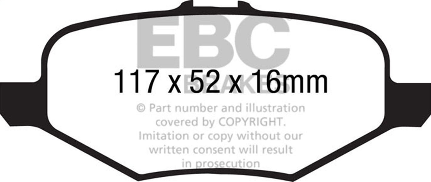 EBC Brakes - S14 Kits Greenstuff And RK Rotors SUV - S14KR1124
