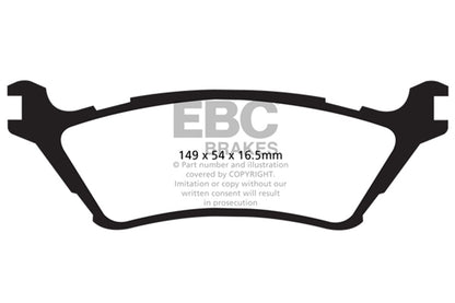 EBC Brakes - S20 Kits Ultimax And Plain Rotors - S20K2179