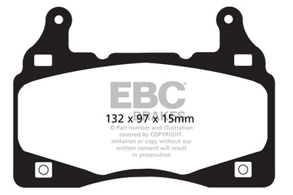 EBC Brakes - S4 Kits Redstuff And USR Rotor - S4KF1628