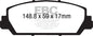 EBC Brakes - S4 Kits Redstuff And USR Rotor - S4KF1565