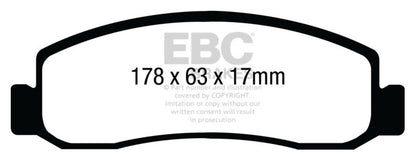 EBC Brakes - S14 Kits Greenstuff And RK Rotors SUV - S14KF1246