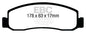 EBC Brakes - S14 Kits Greenstuff And RK Rotors SUV - S14KF1246