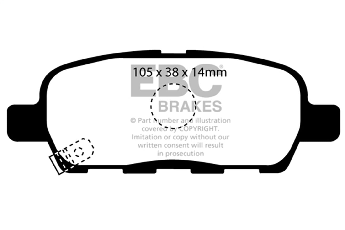 EBC Brakes - S9 Kits Yellowstuff And USR Rotors - S9KR1323