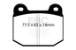 EBC Brakes - S2 Kits Greenstuff 2000 And USR Rotors - S2KF1283