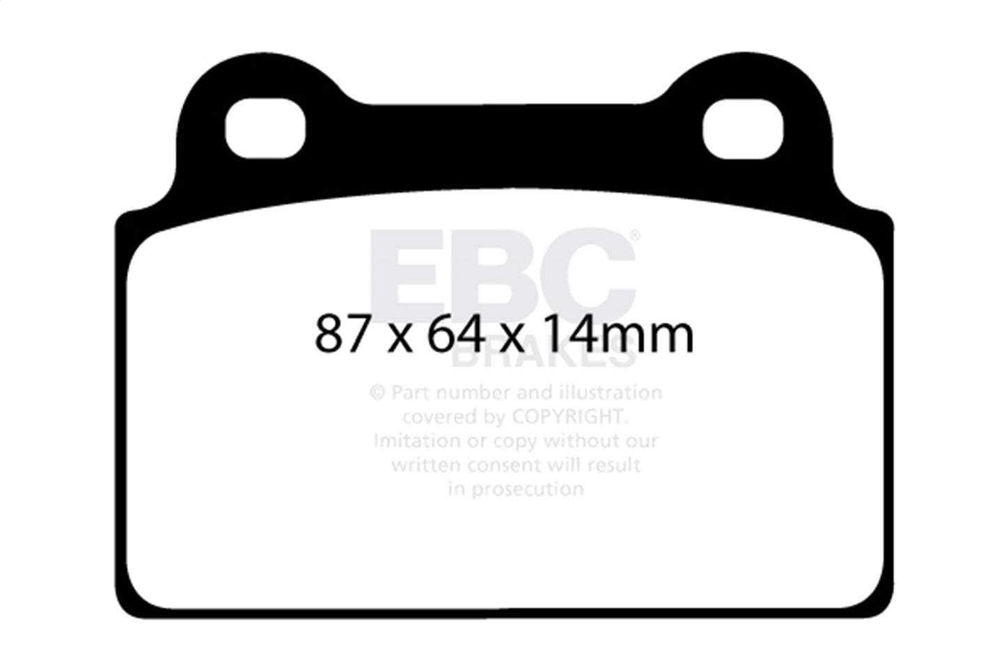 EBC Brakes - S9 Kits Yellowstuff And USR Rotors - S9KR1316