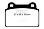 EBC Brakes - S9 Kits Yellowstuff And USR Rotors - S9KR1316