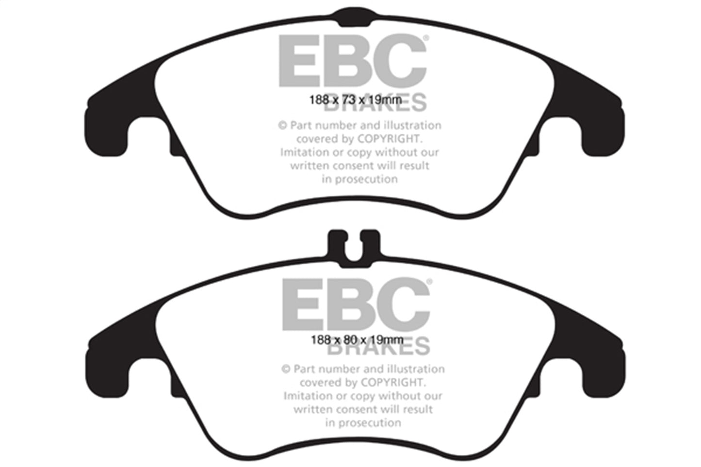 EBC Brakes - S4 Kits Redstuff And USR Rotor - S4KF1938