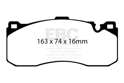 EBC Brakes - S10 Kits Greenstuff 2000 And GD Rotors - S10KF1696