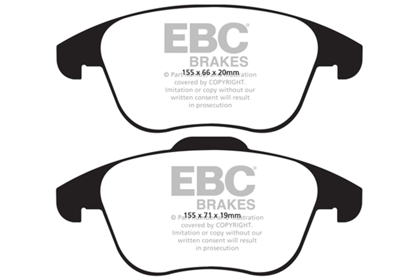 EBC Brakes - S10 Kits Greenstuff 2000 And GD Rotors - S10KF1401