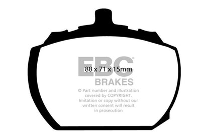 EBC Brakes - S10 Kits Greenstuff 2000 And GD Rotors - S10KF1444