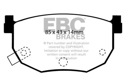 Yellowstuff Street And Track Brake Pads