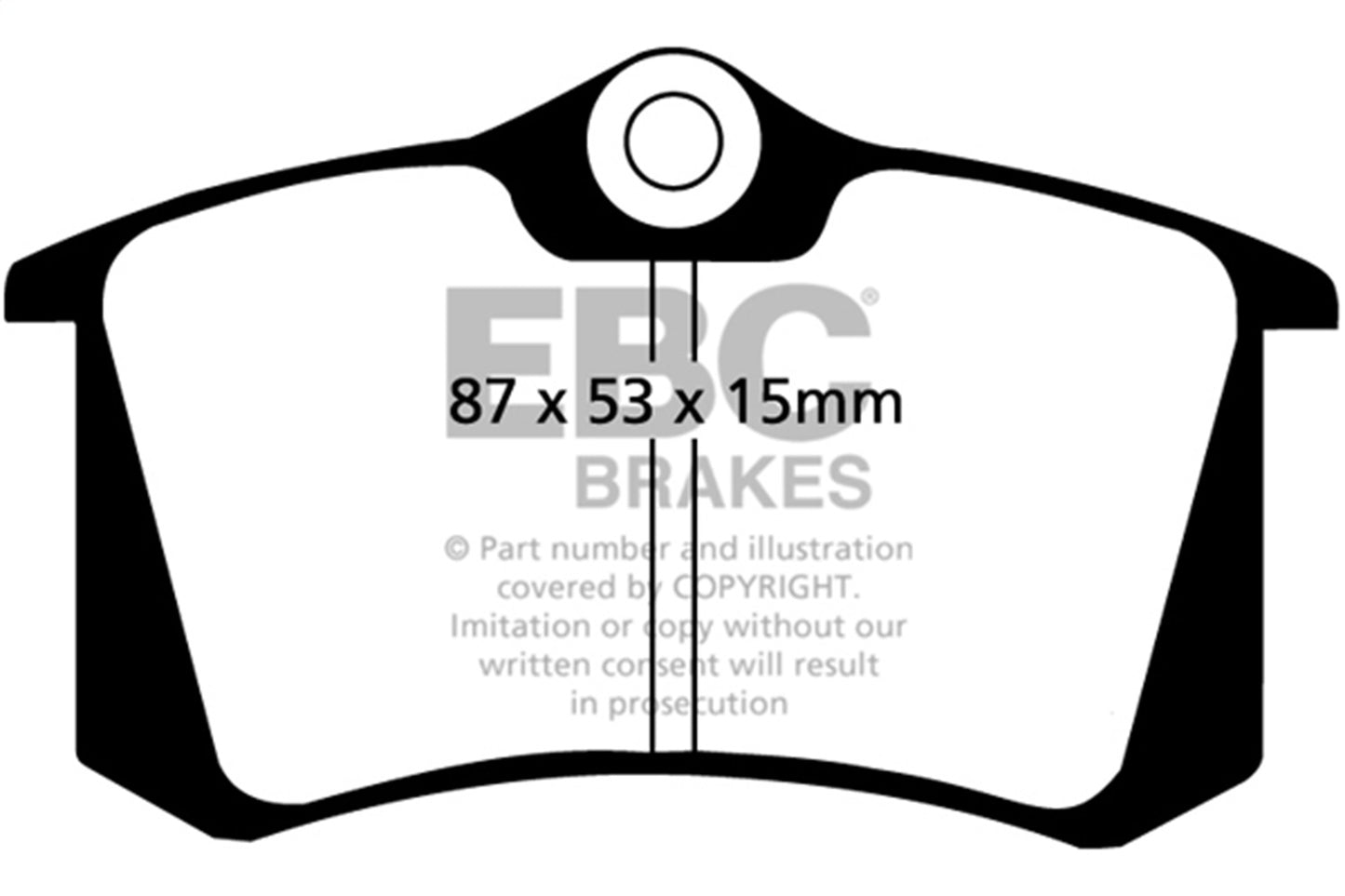 EBC Brakes - S4 Kits Redstuff And USR Rotor - S4KR1272