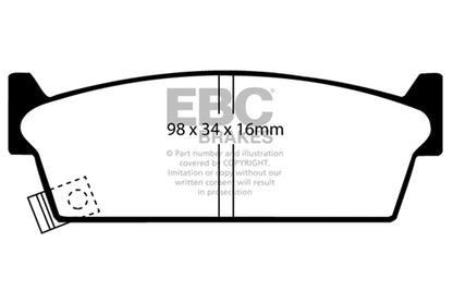 Yellowstuff Street And Track Brake Pads