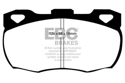 Yellowstuff Street And Track Brake Pads