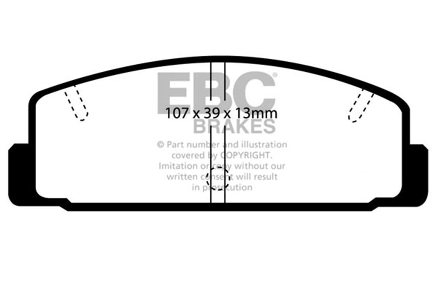 EBC Brakes - S4 Kits Redstuff And USR Rotor - S4KR1277