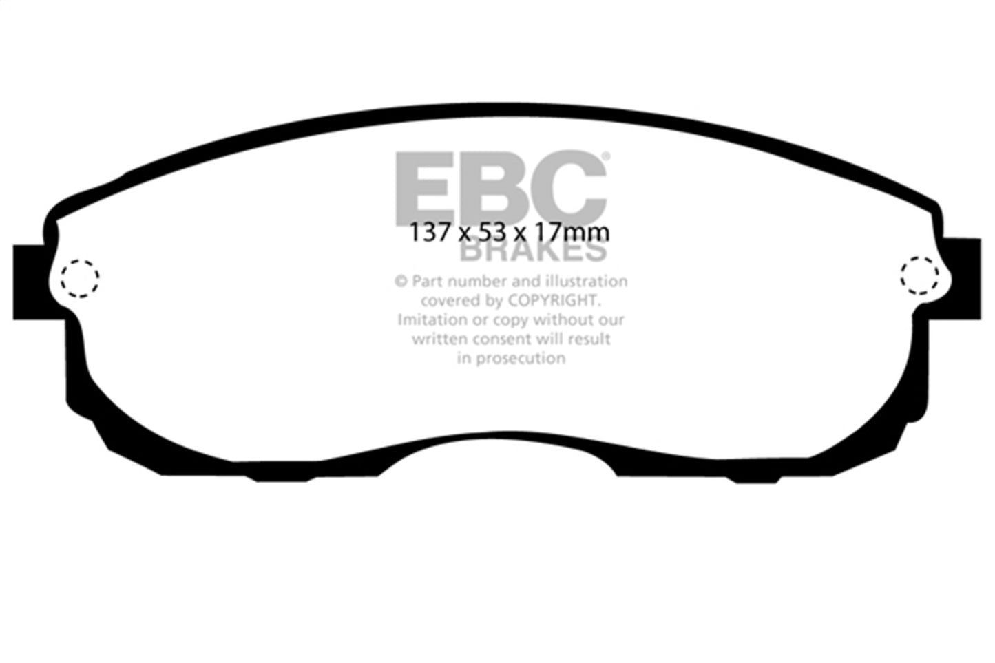 EBC Brakes - S4 Kits Redstuff And USR Rotor - S4KF1360