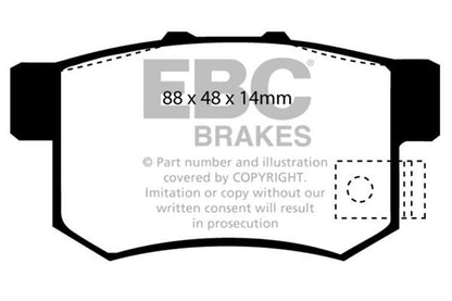 EBC Brakes - S5 Kits Yellowstuff And GD Rotors - S5KR1384