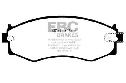 EBC Brakes - S2 Kits Greenstuff 2000 And USR Rotors - S2KF1313