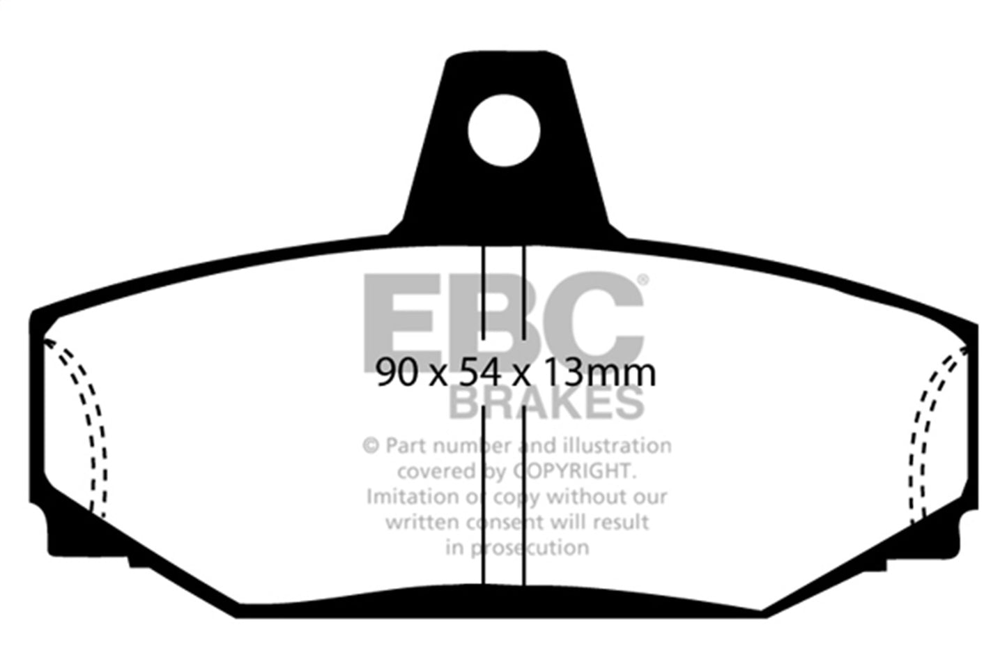 EBC Brakes - S4 Kits Redstuff And USR Rotor - S4KR1479