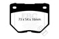 EBC Brakes - S5 Kits Yellowstuff And GD Rotors - S5KR1393