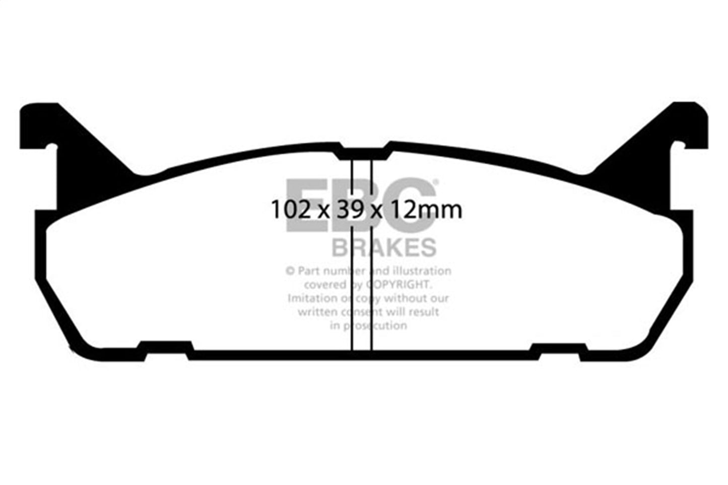 EBC Brakes - S1 Kits Ultimax 2 And RK Rotors - S1KR1134