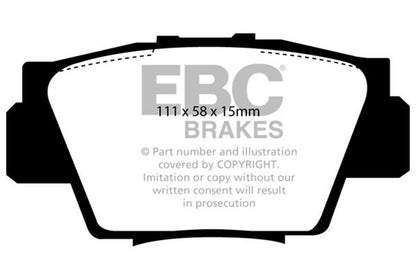 EBC Brakes - S5 Kits Yellowstuff And GD Rotors - S5KR1402
