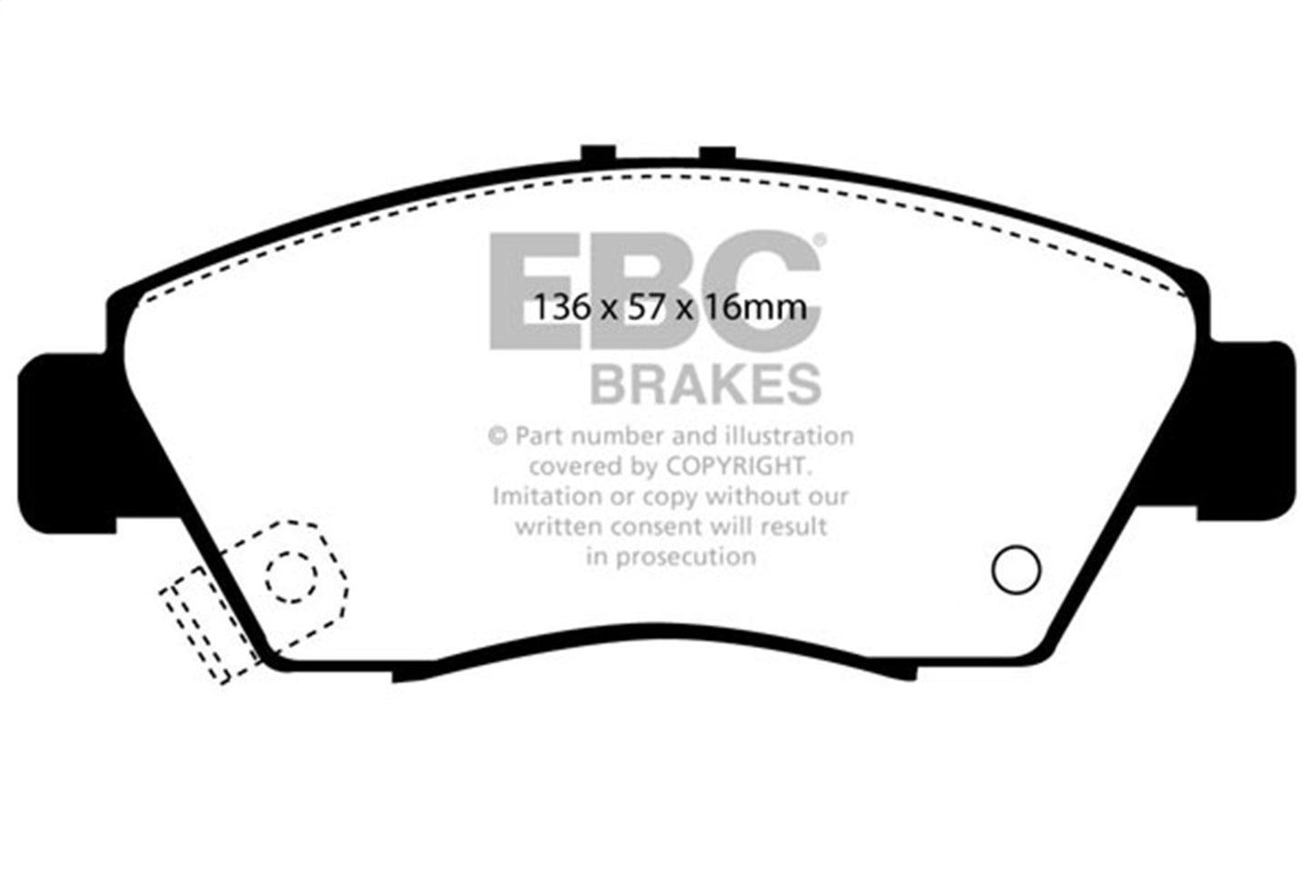 EBC Brakes - S4 Kits Redstuff And USR Rotor - S4KF1707