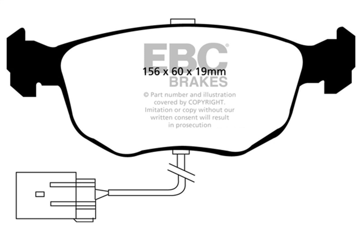 EBC Brakes - S4 Kits Redstuff And USR Rotor - S4KF1408