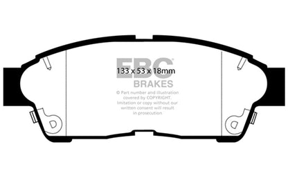 EBC Brakes - S10 Kits Greenstuff 2000 And GD Rotors - S10KF1599