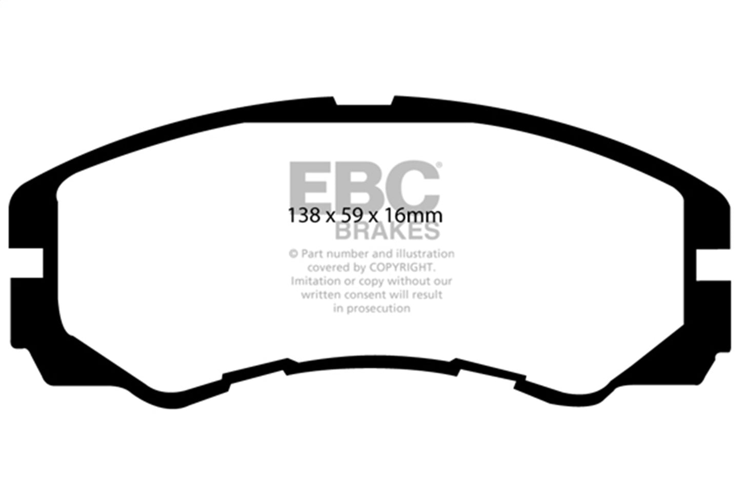 EBC Brakes - S9 Kits Yellowstuff And USR Rotors - S9KF1635