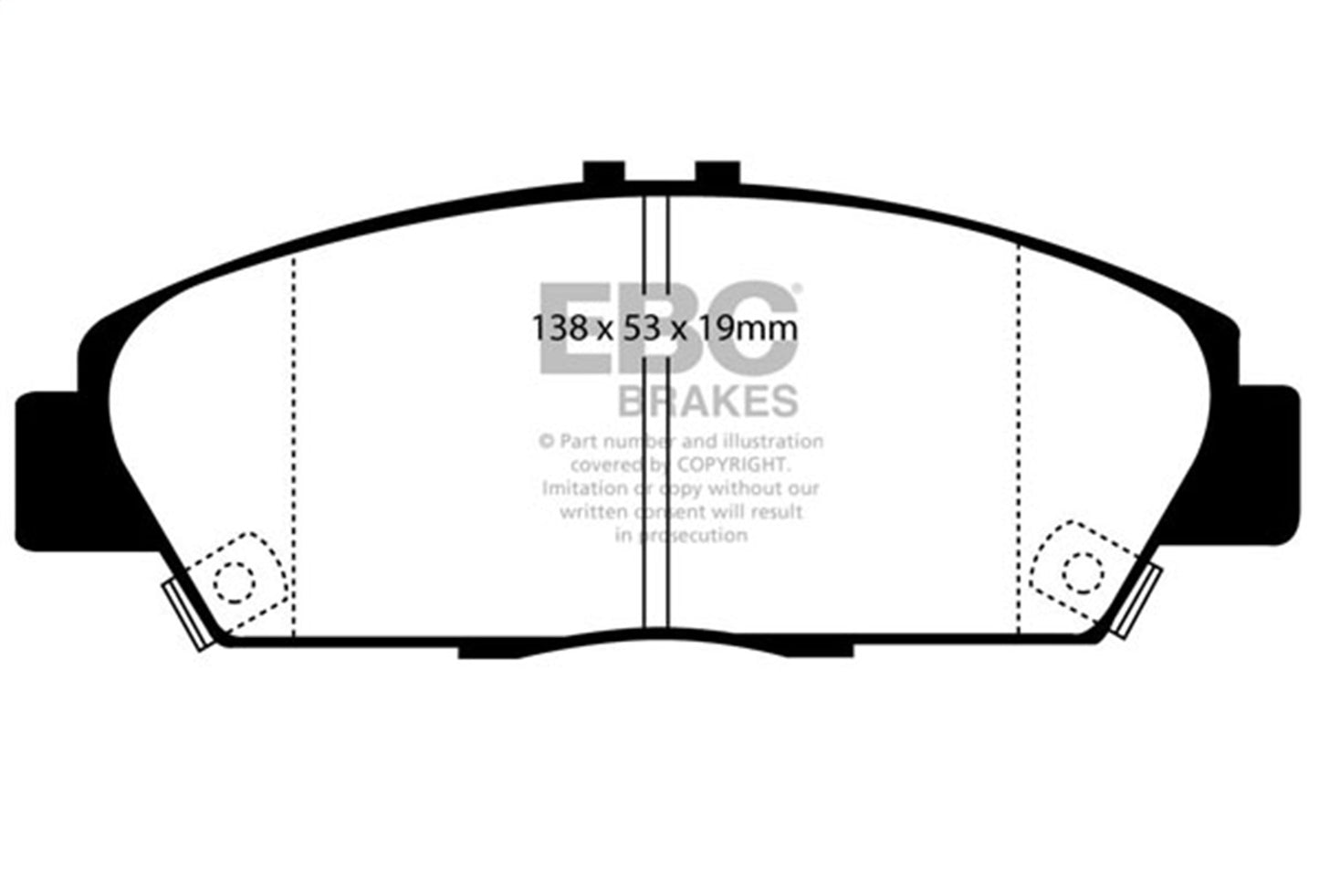 EBC Brakes - S2 Kits Greenstuff 2000 And USR Rotors - S2KF1362