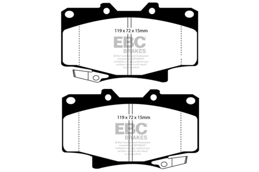 EBC Brakes - S6 Kits Bluestuff And GD Rotors - S6KF1398