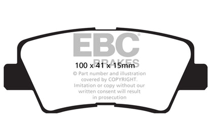 EBC Brakes - S13 Kits Yellowstuff And RK Rotors - S13KR1499