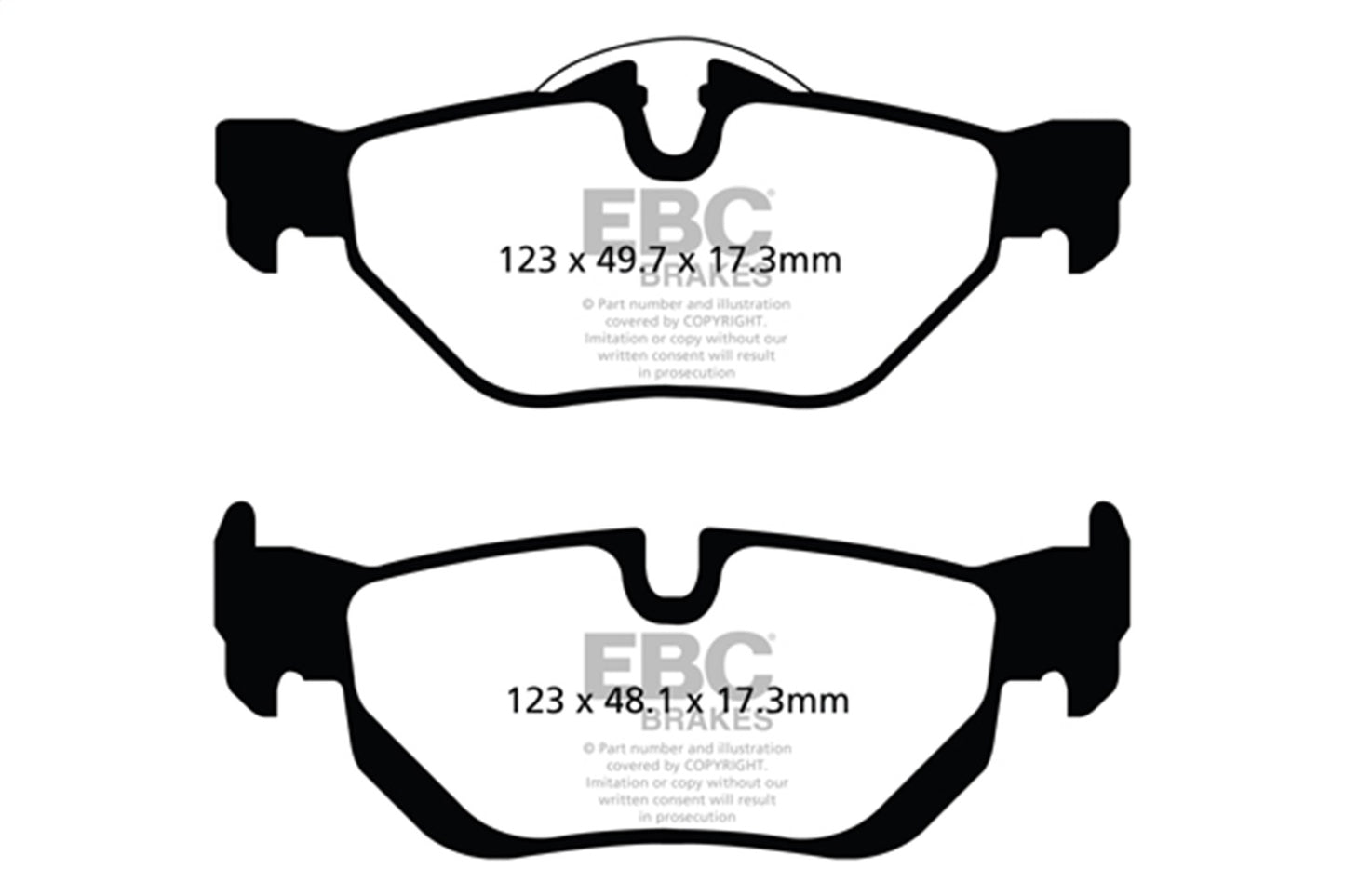 EBC Brakes - S4 Kits Redstuff And USR Rotor - S4KR1236