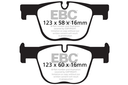EBC Brakes - S9 Kits Yellowstuff And USR Rotors - S9KR1538