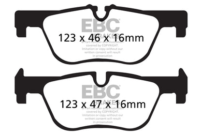 EBC Brakes - S13 Kits Yellowstuff And RK Rotors - S13KR1638