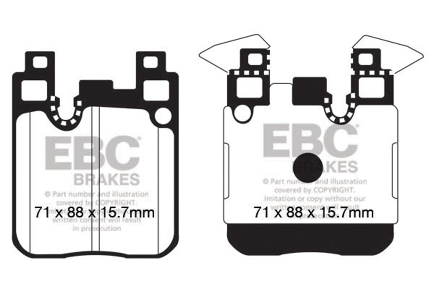 EBC Brakes - S6 Kits Bluestuff And GD Rotors - S6KR1203