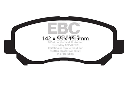 EBC Brakes - S9 Kits Yellowstuff And USR Rotors - S9KF1759