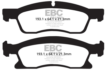 EBC Brakes - S14 Kits Greenstuff And RK Rotors SUV - S14KF1374