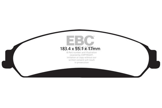 EBC Brakes - S10 Kits Greenstuff 2000 And GD Rotors - S10KF1434