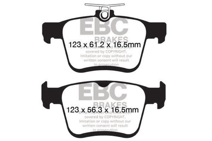 EBC Brakes - S1 Kits Ultimax 2 And RK Rotors - S1KR1551