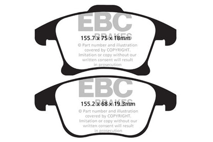 Yellowstuff Street And Track Brake Pads