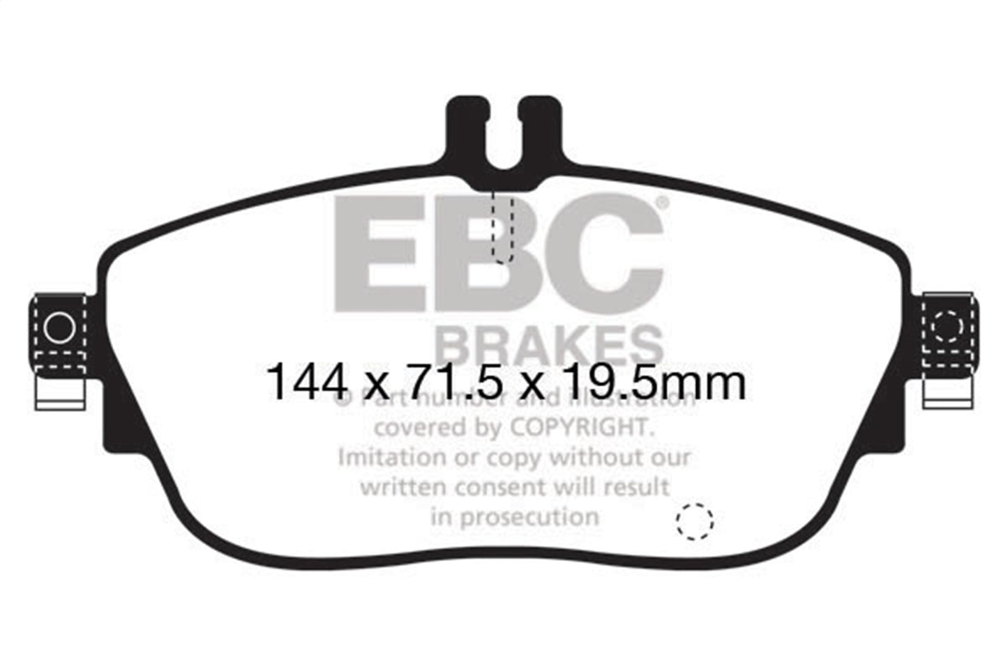 EBC Brakes - S4 Kits Redstuff And USR Rotor - S4KF1787