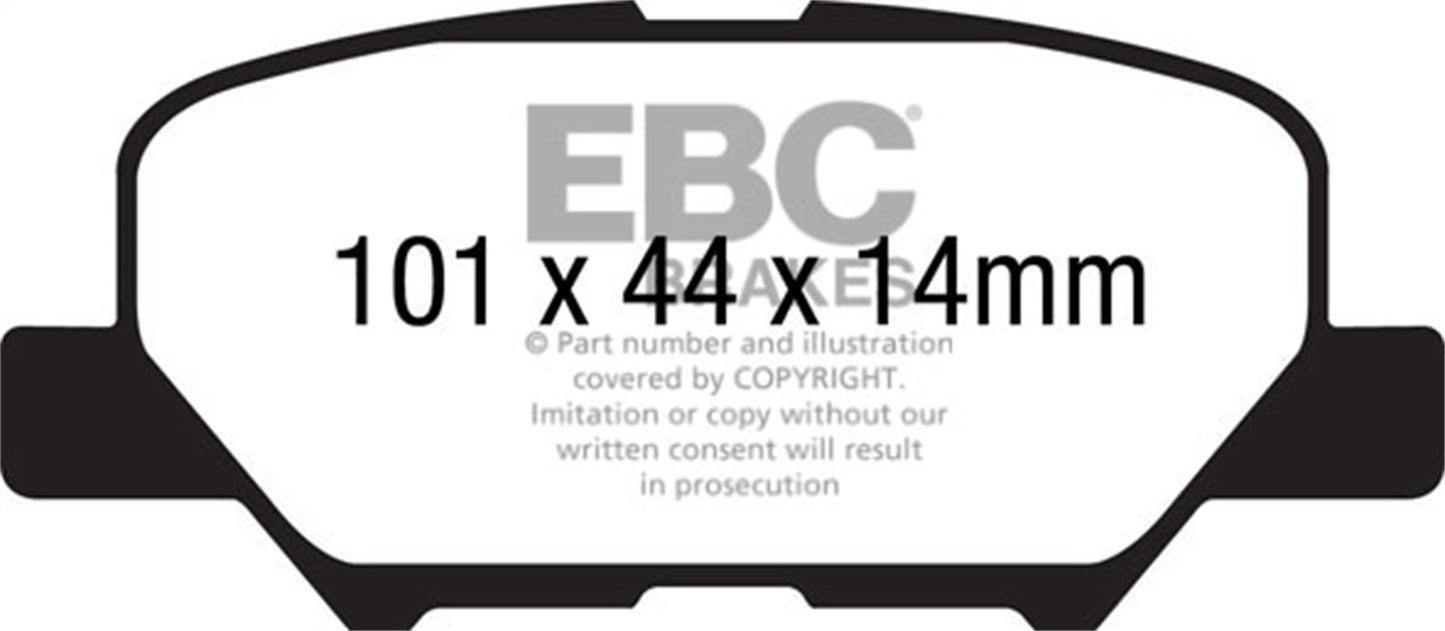 EBC Brakes - S1 Kits Ultimax 2 And RK Rotors - S1KR1334