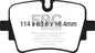 EBC Brakes - S9 Kits Yellowstuff And USR Rotors - S9KR1612