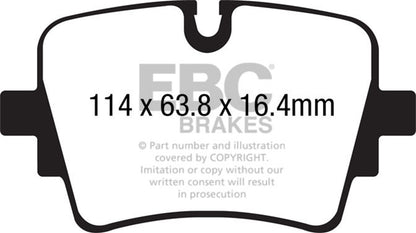 EBC Brakes - S13 Kits Yellowstuff And RK Rotors - S13KR1727