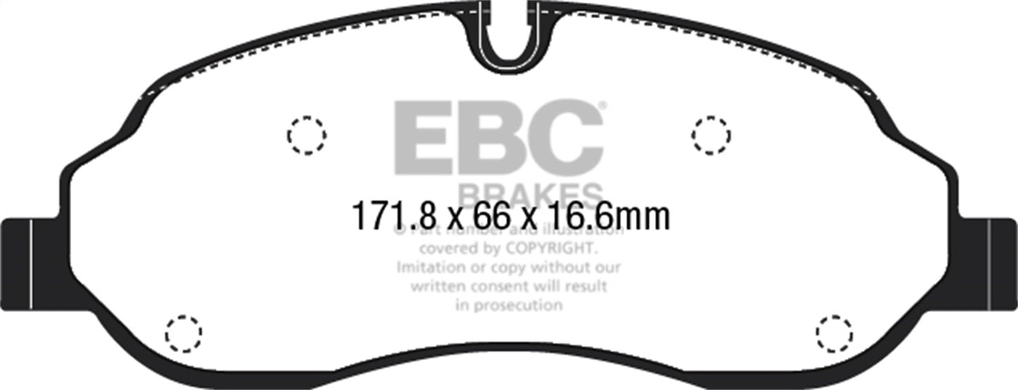 EBC Brakes - S20 Kits Ultimax And Plain Rotors - S20K2182