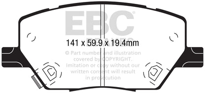 Yellowstuff Street And Track Brake Pads