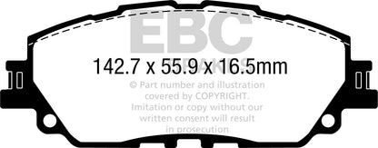EBC Brakes - S20 Kits Ultimax And Plain Rotors - S20K2279